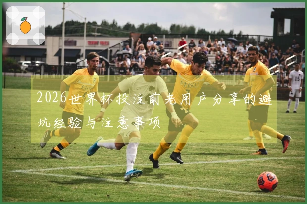 2026世界杯投注前老用户分享的避坑经验与注意事项
